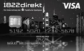 Cartão 1822direkt Visa (Alemanha): Zero Anuidade, Segurança e Total Controle Digital